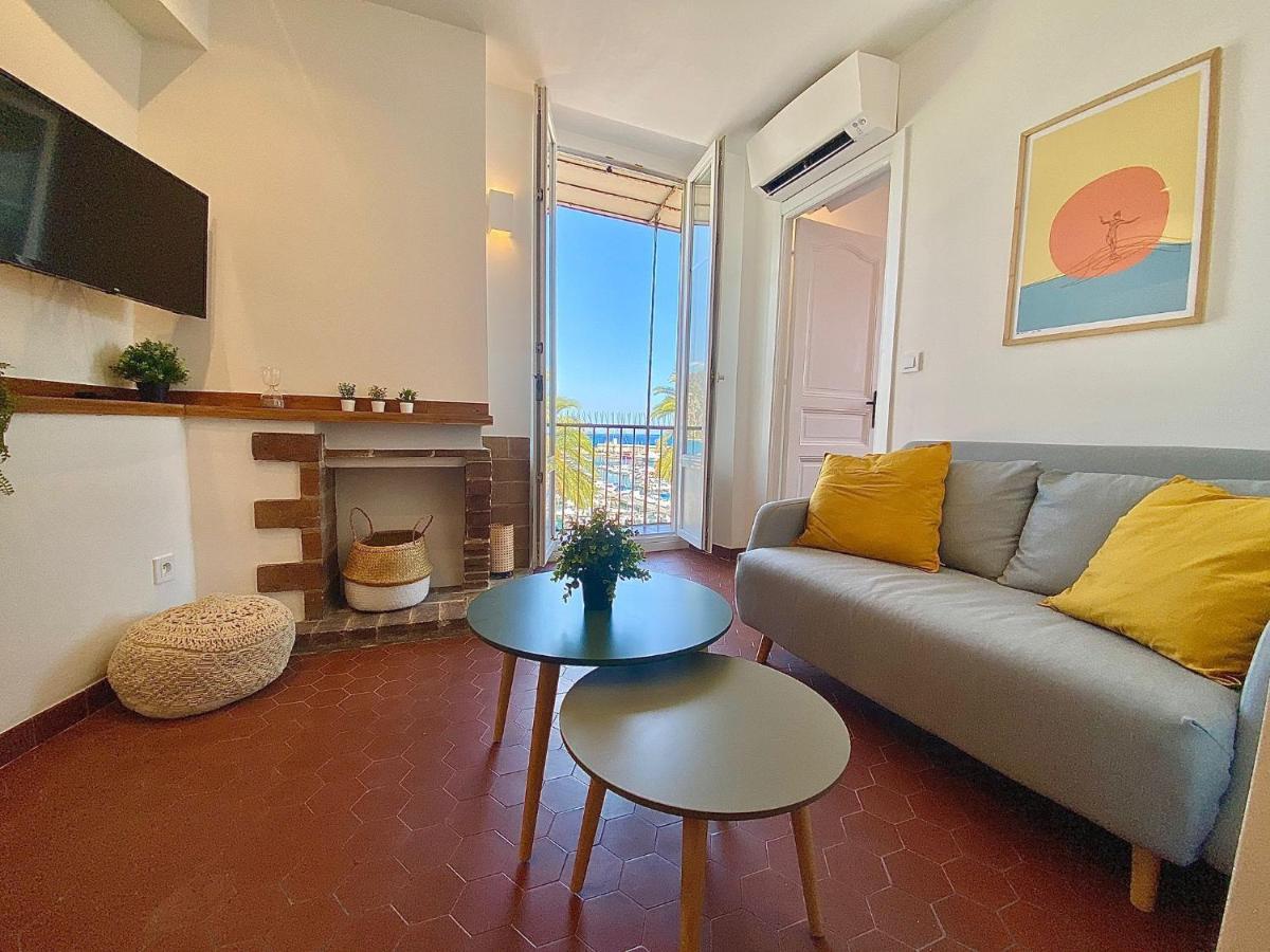Sablettes Beach-Plage-Vue Mer-Centre Ville Menton Chambre photo